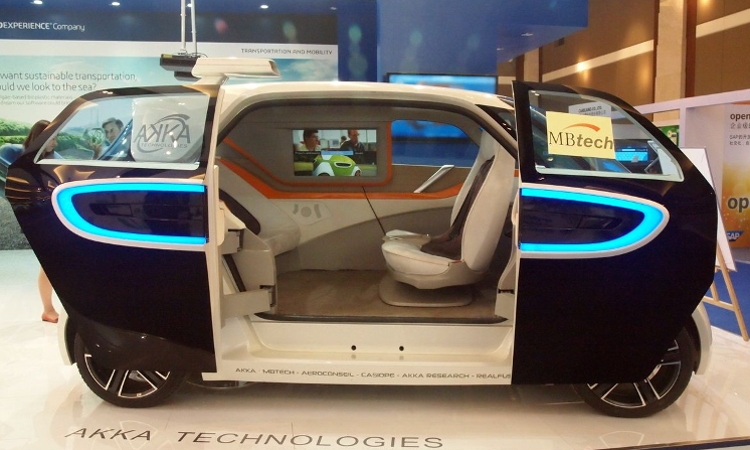 Akka pone a prueba la autonomía completa de vehículos con su prototipo Link &amp; Go 2.0