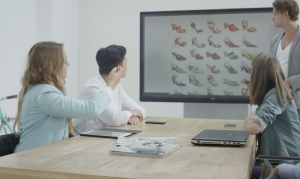 Mit Touch Display Link 2.0 und dem BIG PAD macht Sharp Meetings noch interaktiver