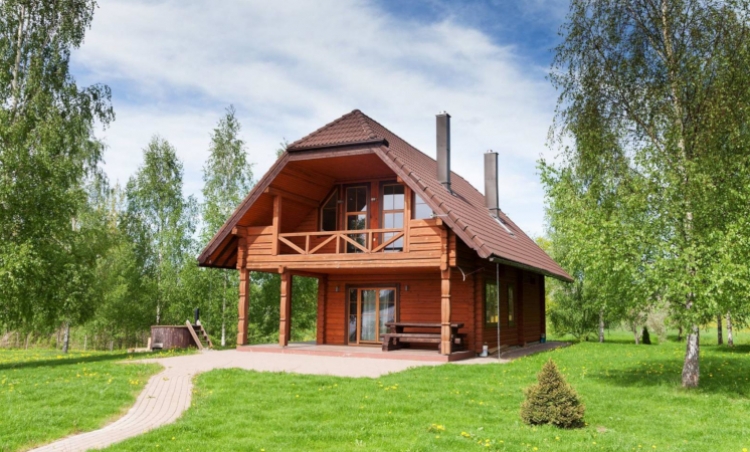 scandinavian log cabins