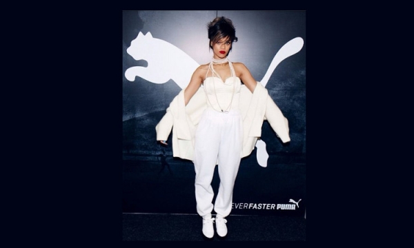 Rihanna geht partnerschaft mit Puma Ein