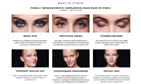 Odkryj 7 mini metamorfoz z Sephora Make up Studio